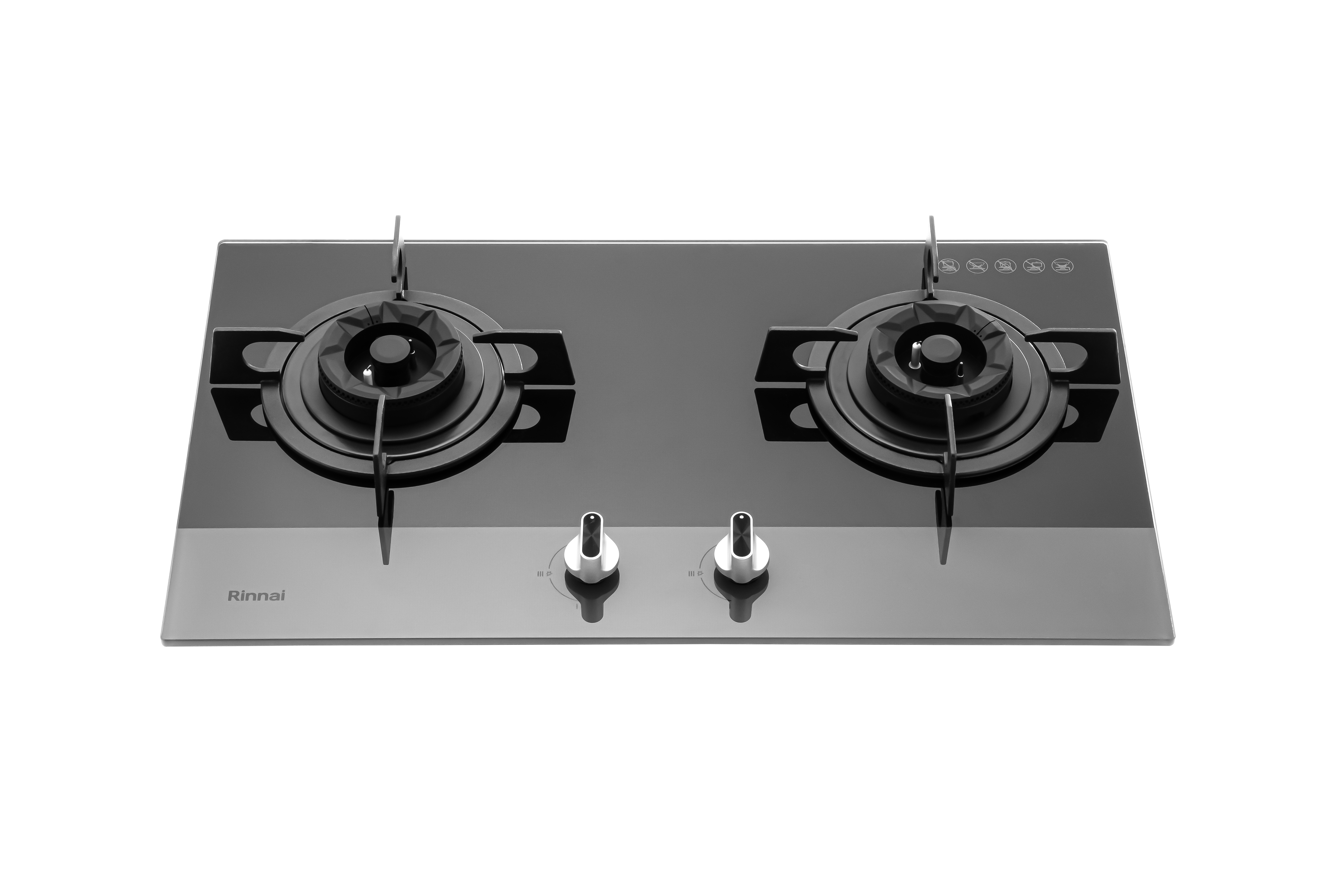 (NEW PRODUCT) Built-in gas hob sealed burner, Matte enamel pan support