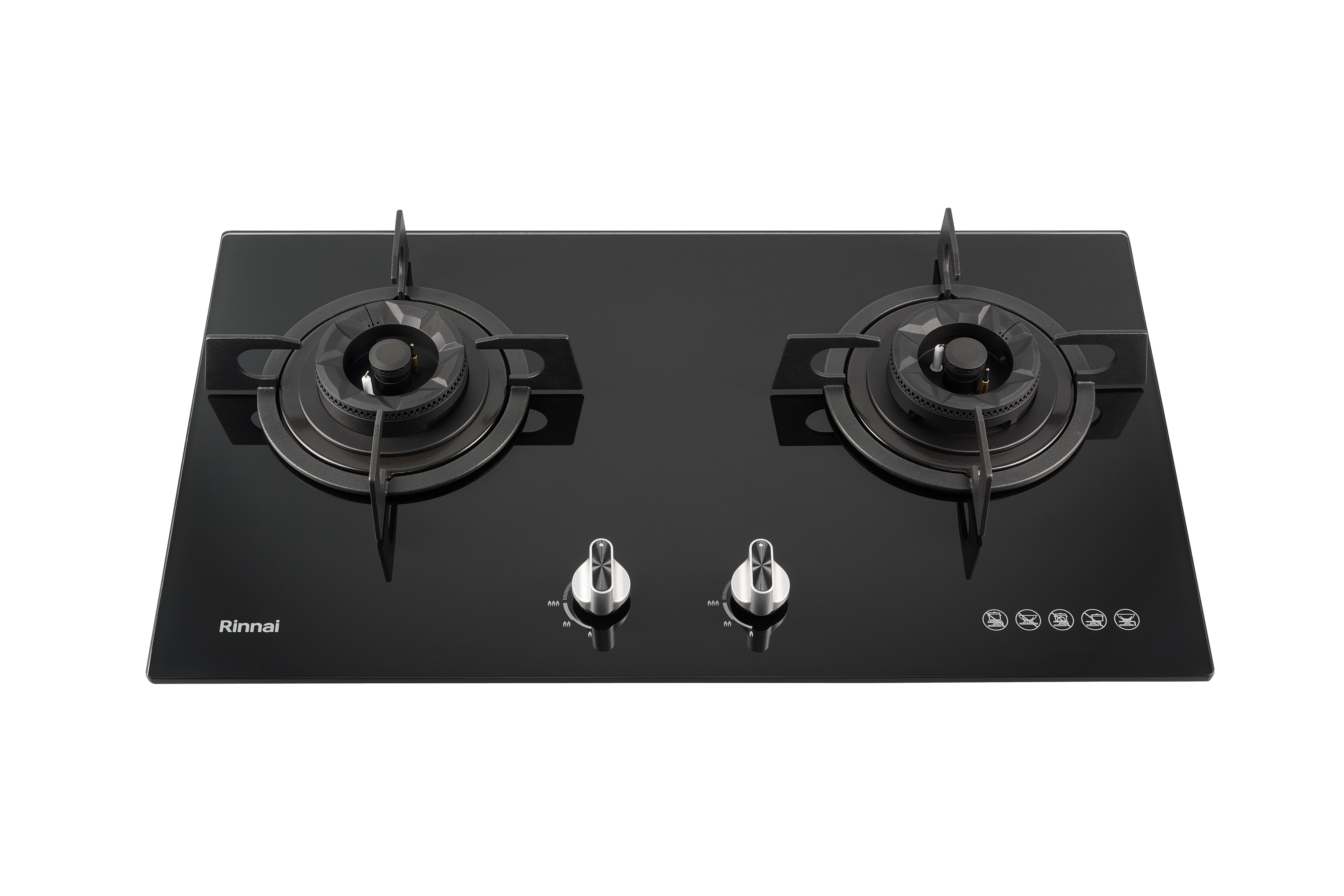 (NEW PRODUCT) Built-in gas hob sealed burner, Matte enamel pan support