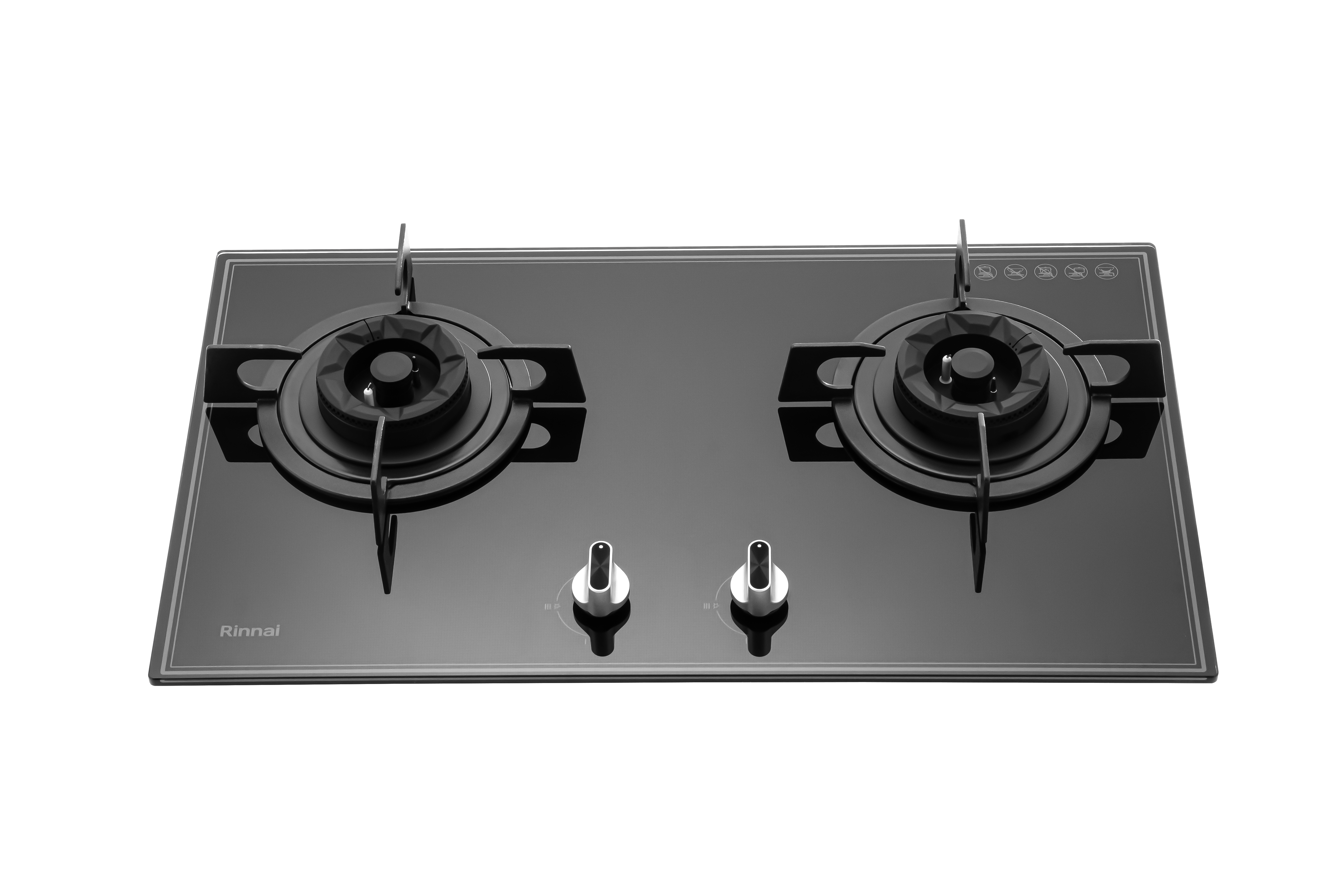 (NEW PRODUCT) Built-in gas hob sealed burner, Matte enamel pan support