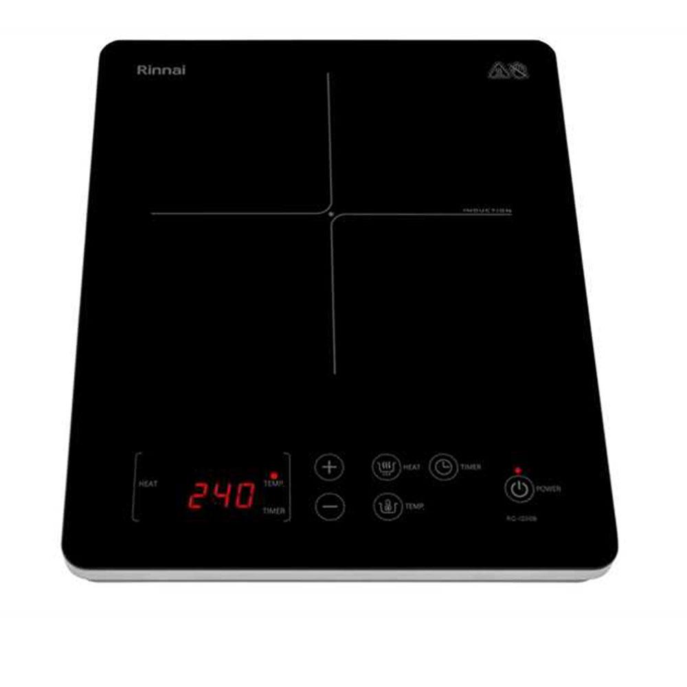Induction portable hob with touch control