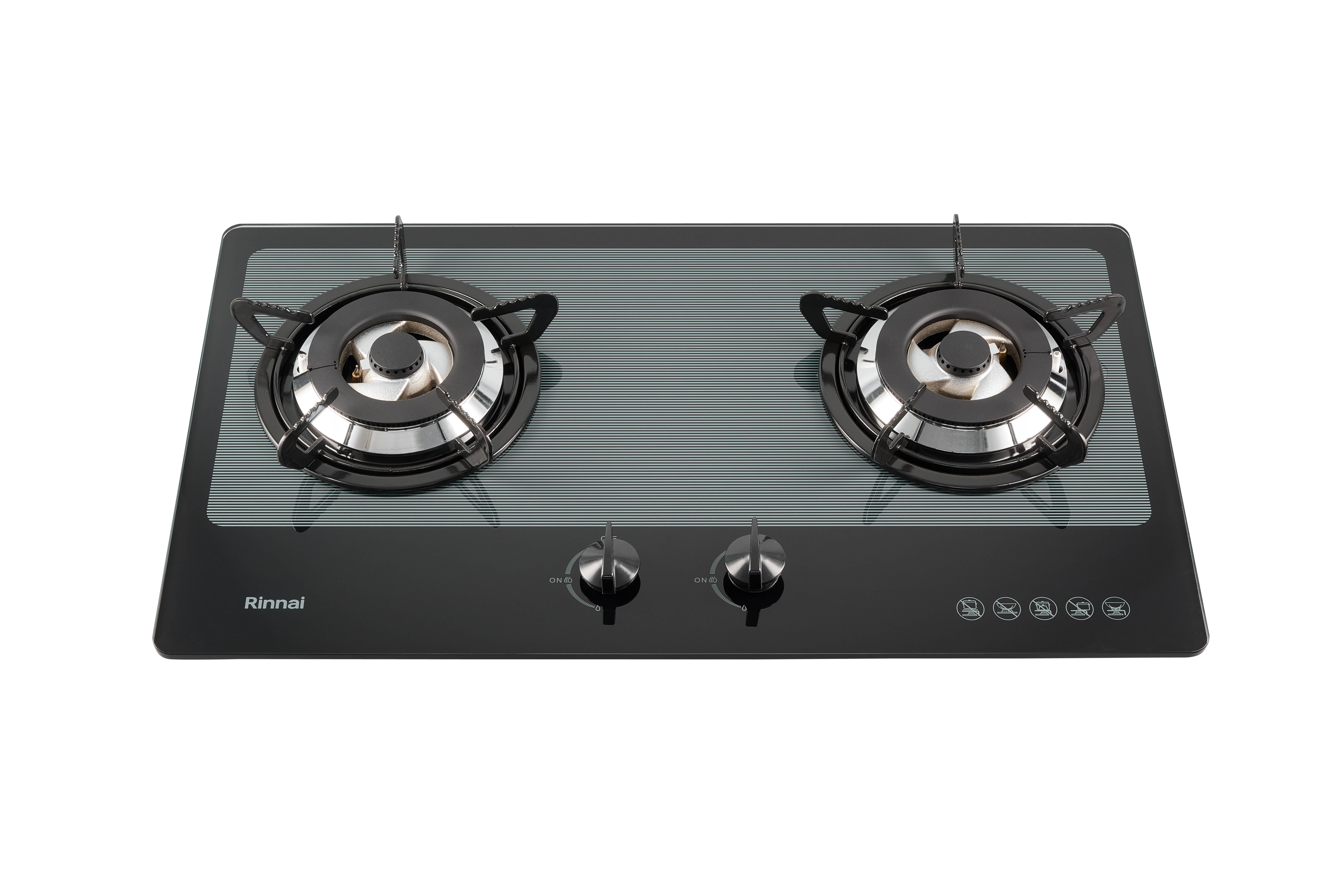 Built in gas hob 715mm 2 burners