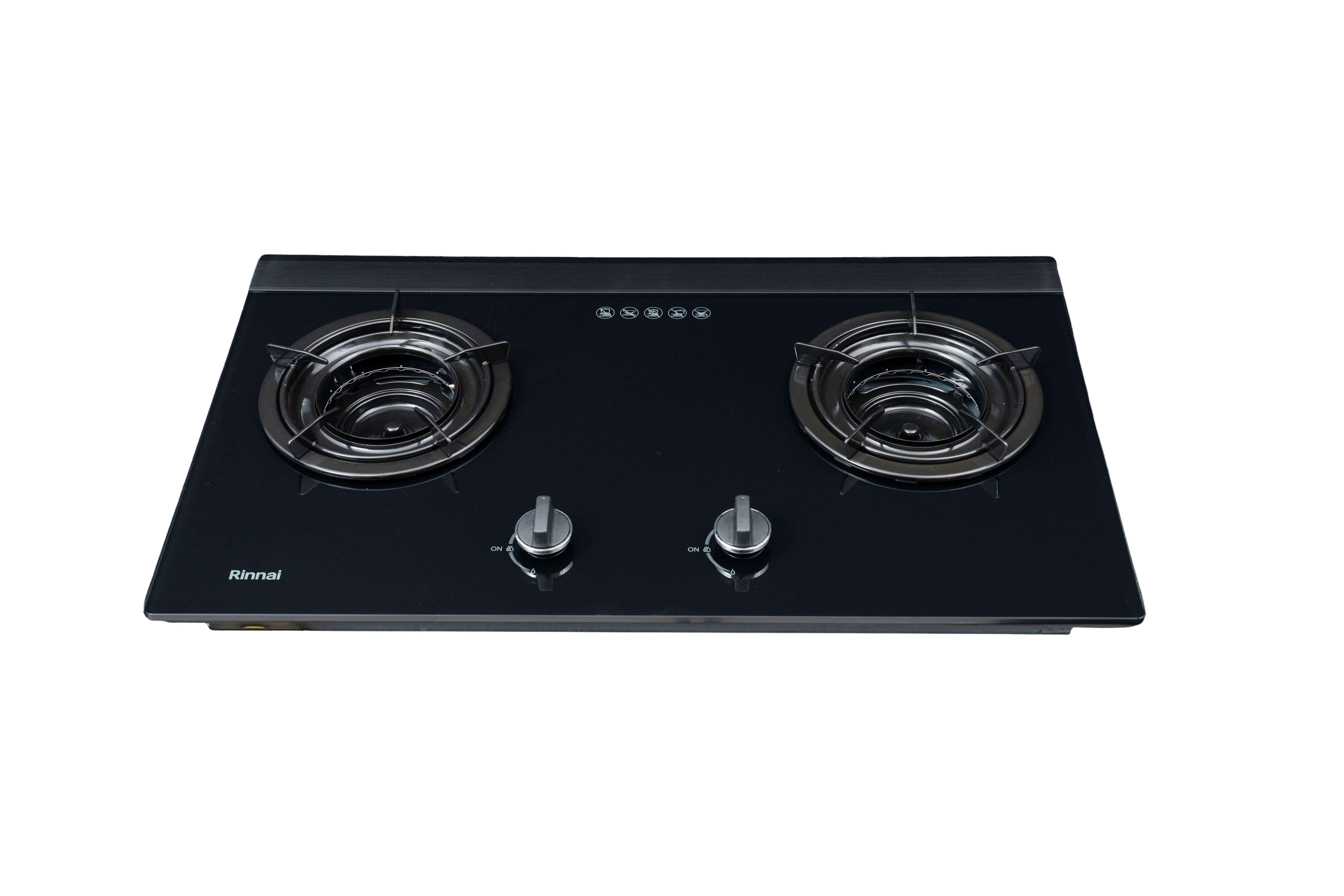 Built in gas hob 780mm 2 inner burners