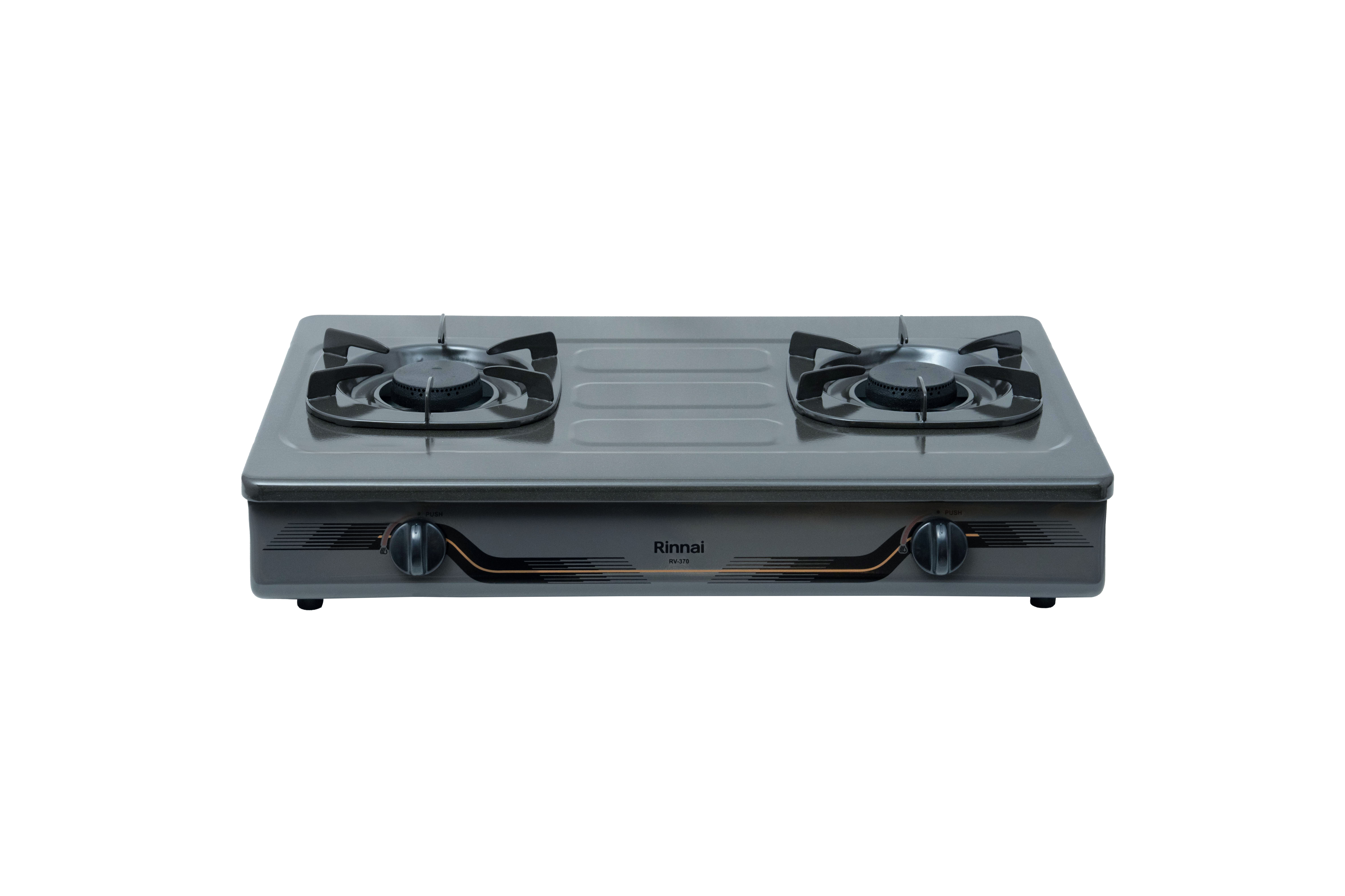 Gas table cooker 702mm enameled top plate