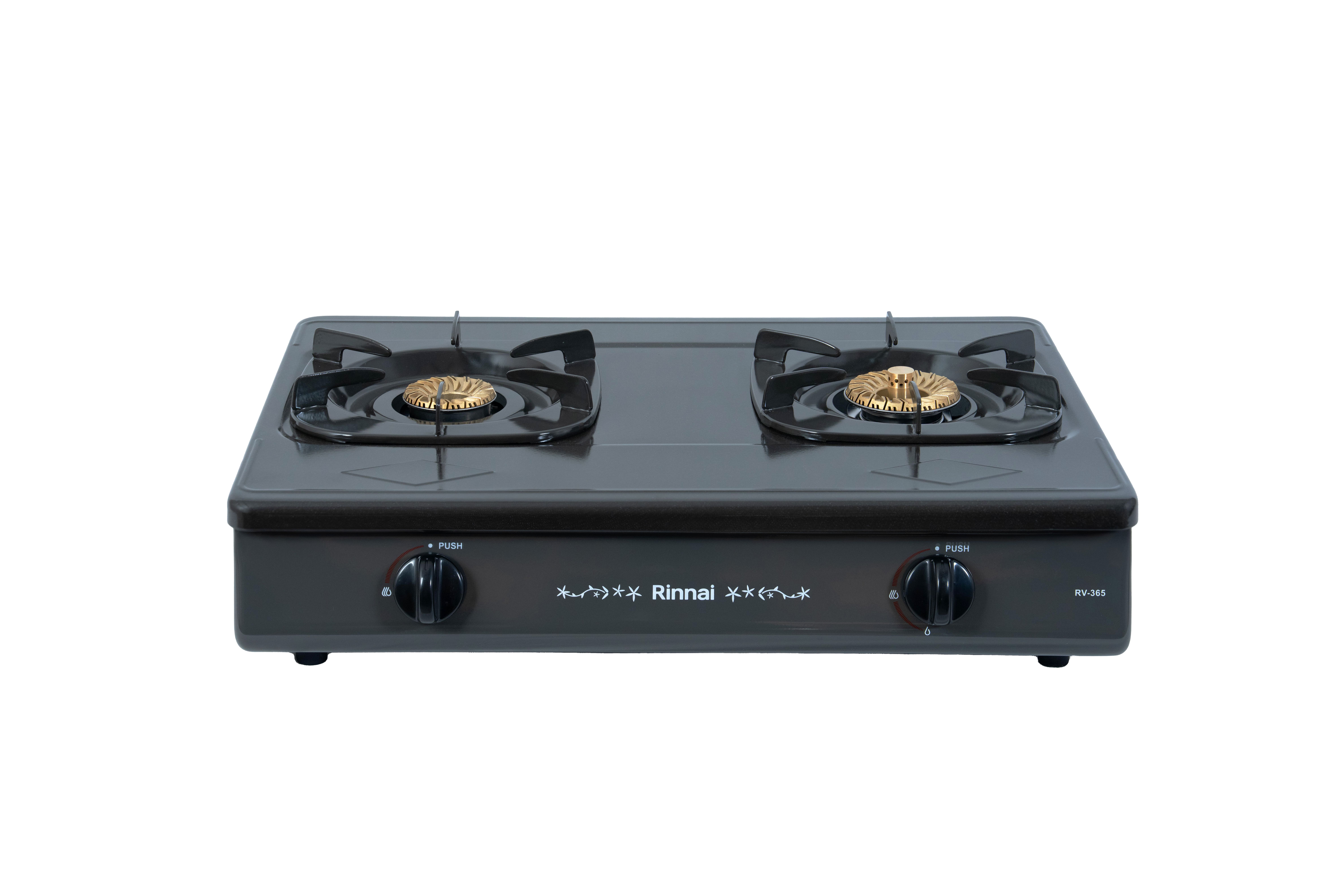 Gas table cooker 590mm enameled top plate